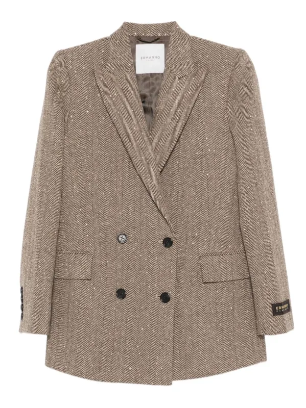 BROWN SILK NYLON JACKET sold by Lord & Taylor