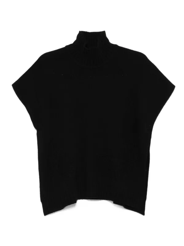 BLACK SILK NYLON SWEATER sold by Lord & Taylor