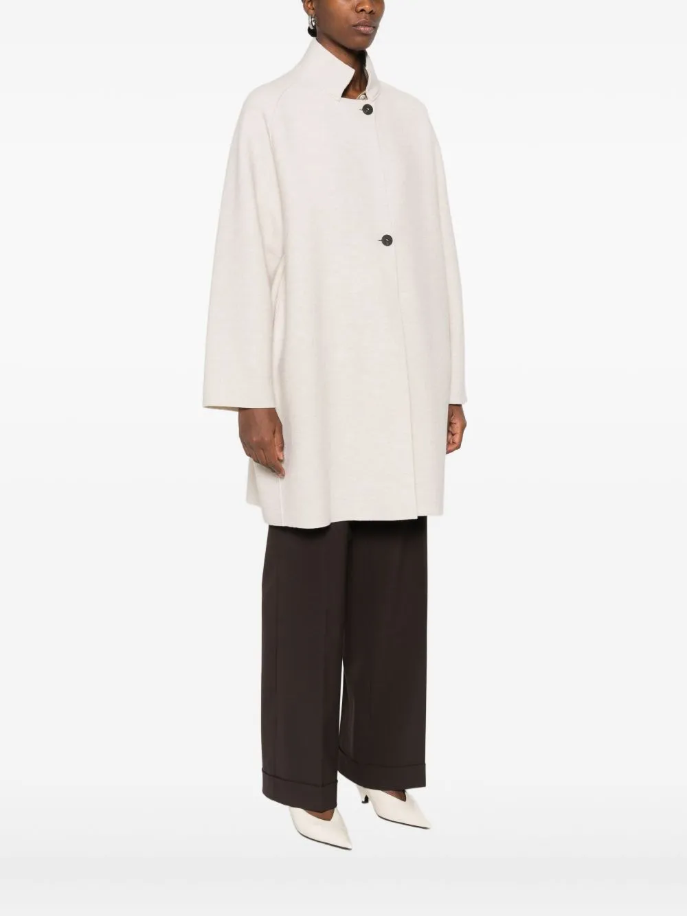 WOOL SINGLE-BREASTED COAT sold by Lord & Taylor product image thumbnail 2