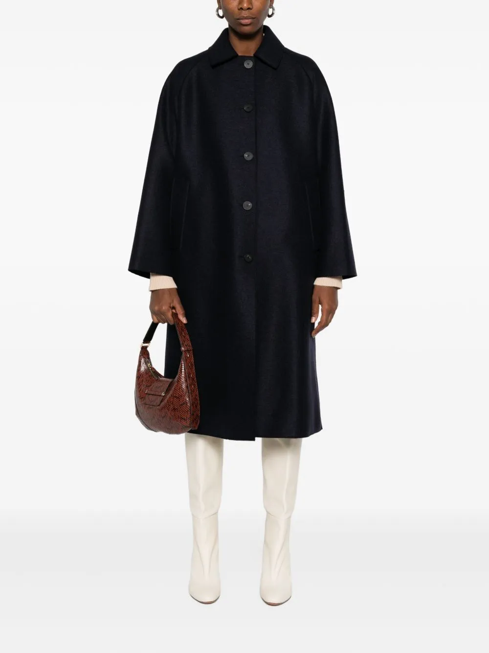 WOOL SINGLE-BREASTED COAT sold by Lord & Taylor product image thumbnail 5