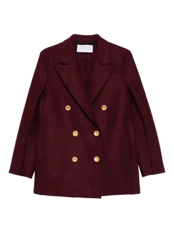 WOOL DOUBLE-BREASTED COAT sold by Lord & Taylor