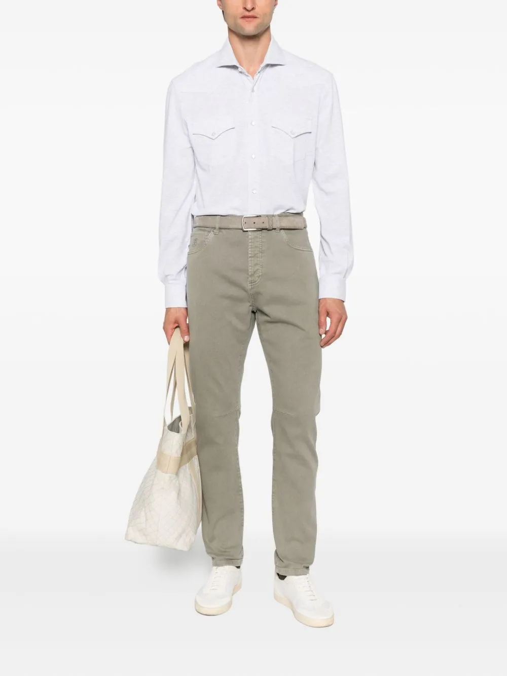 COTTON SHIRT sold by Lord & Taylor product image thumbnail 4