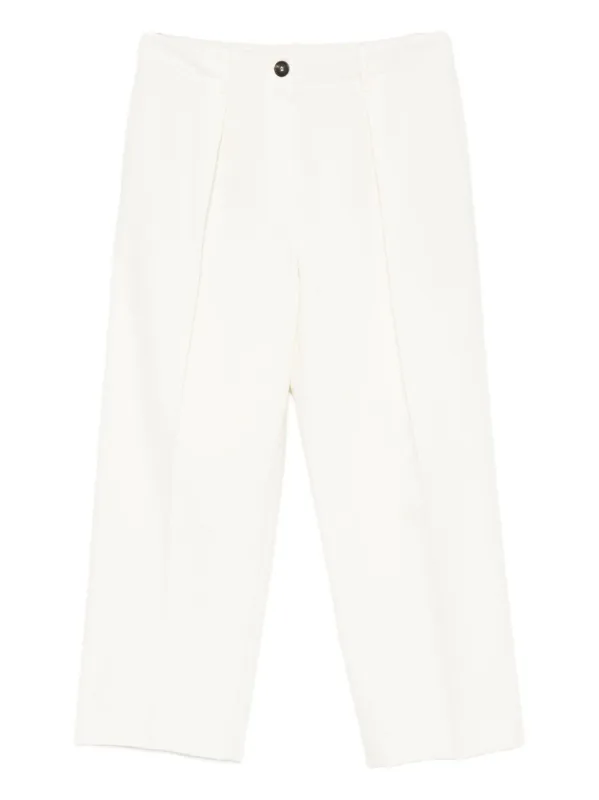 CROPPED COTTON TROUSERS sold by Lord & Taylor