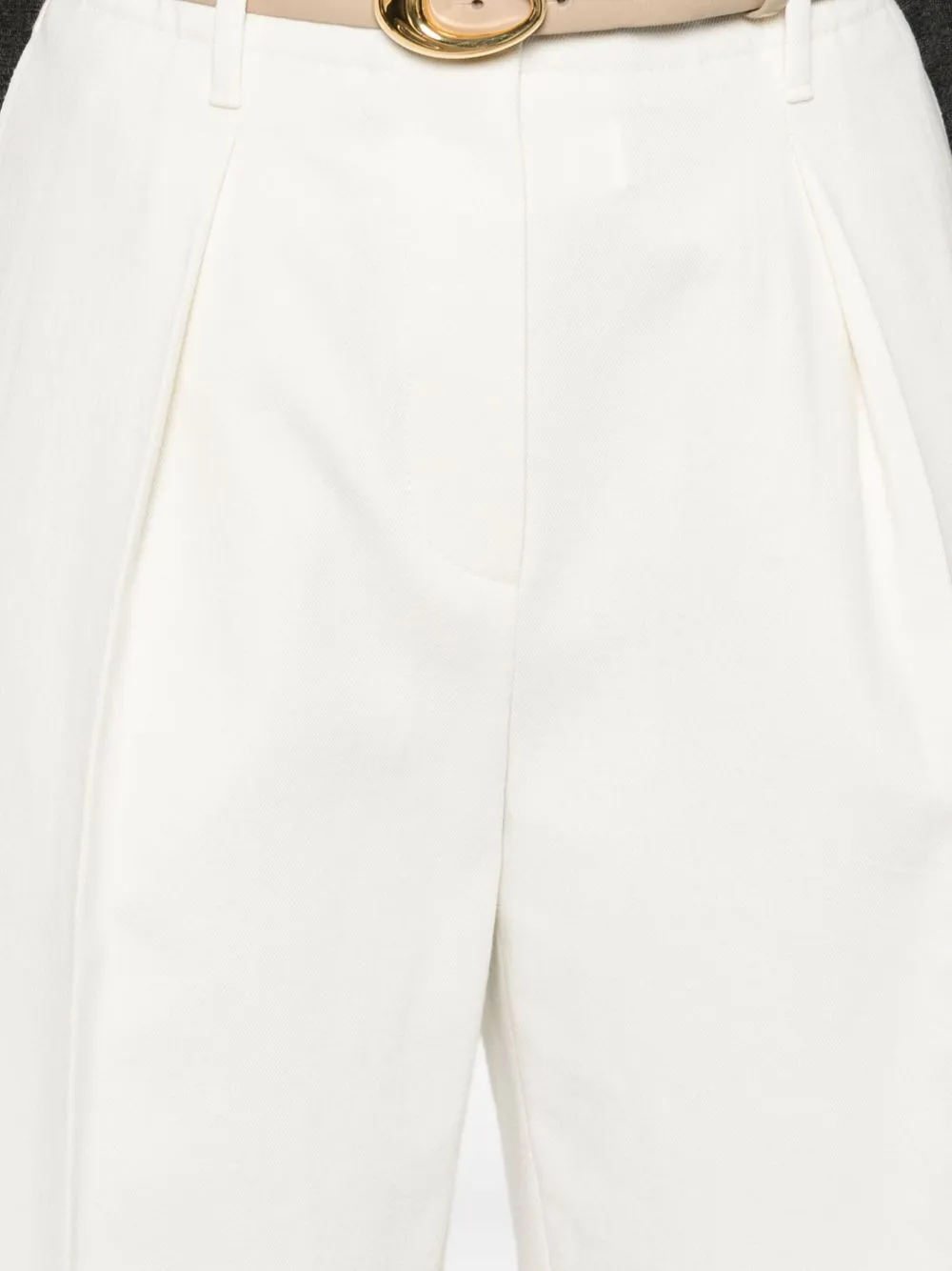 CROPPED COTTON TROUSERS sold by Lord & Taylor product image thumbnail 2