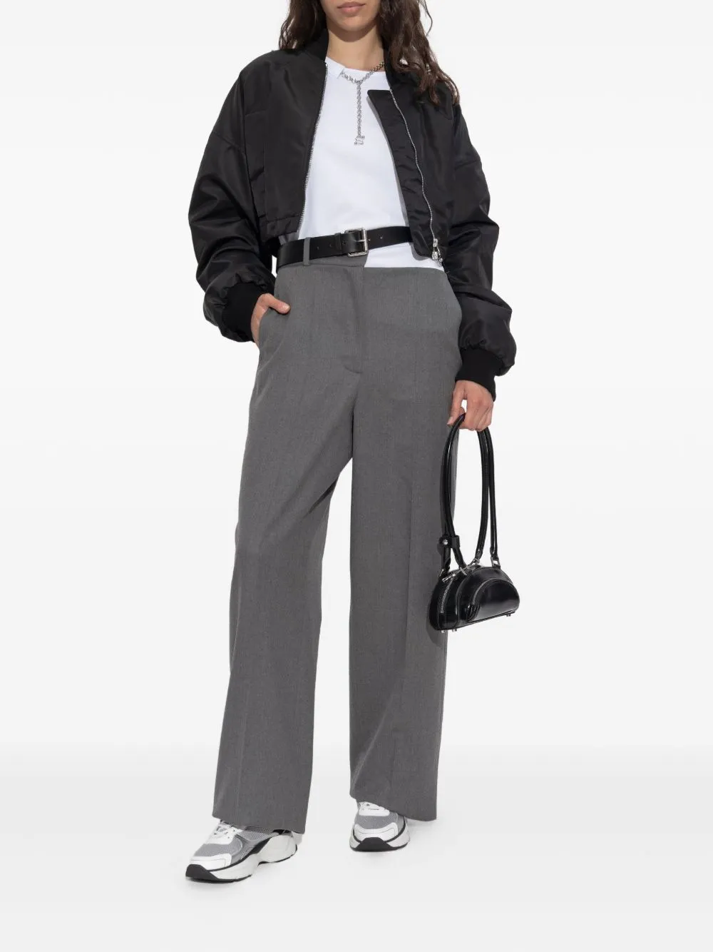 NYLON BOMBER JACKET sold by Lord & Taylor product image thumbnail 4