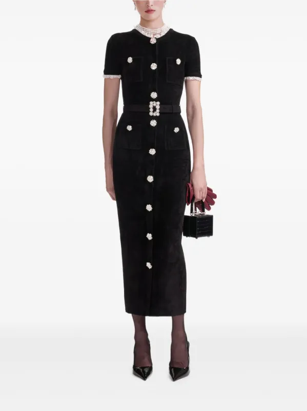 BLACK MIDI DRESS sold by Lord & Taylor
