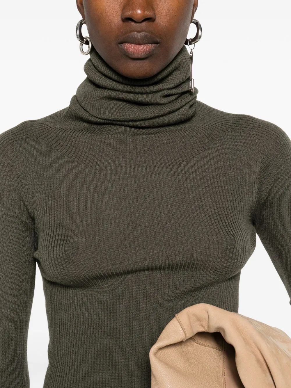 WOOL TURTLE-NECK SWEATER sold by Lord & Taylor product image thumbnail 4