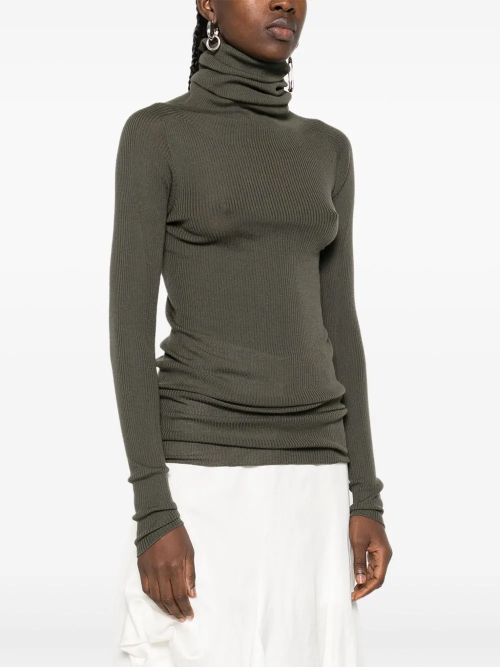 WOOL TURTLE-NECK SWEATER sold by Lord & Taylor product image thumbnail 5