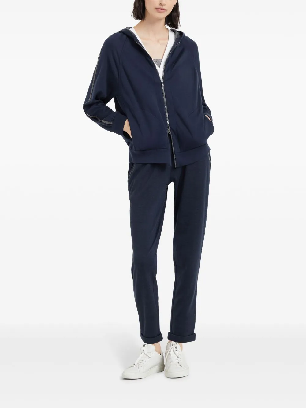 Brunello Cucinelli Trousers Blue sold by Lord & Taylor product image thumbnail 5