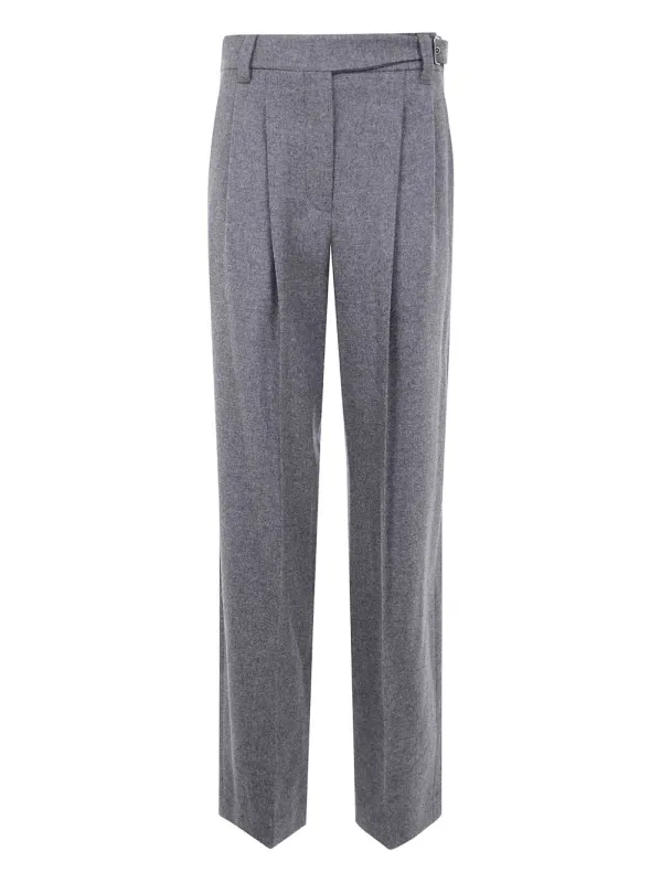 Brunello Cucinelli Trousers Grey sold by Lord & Taylor