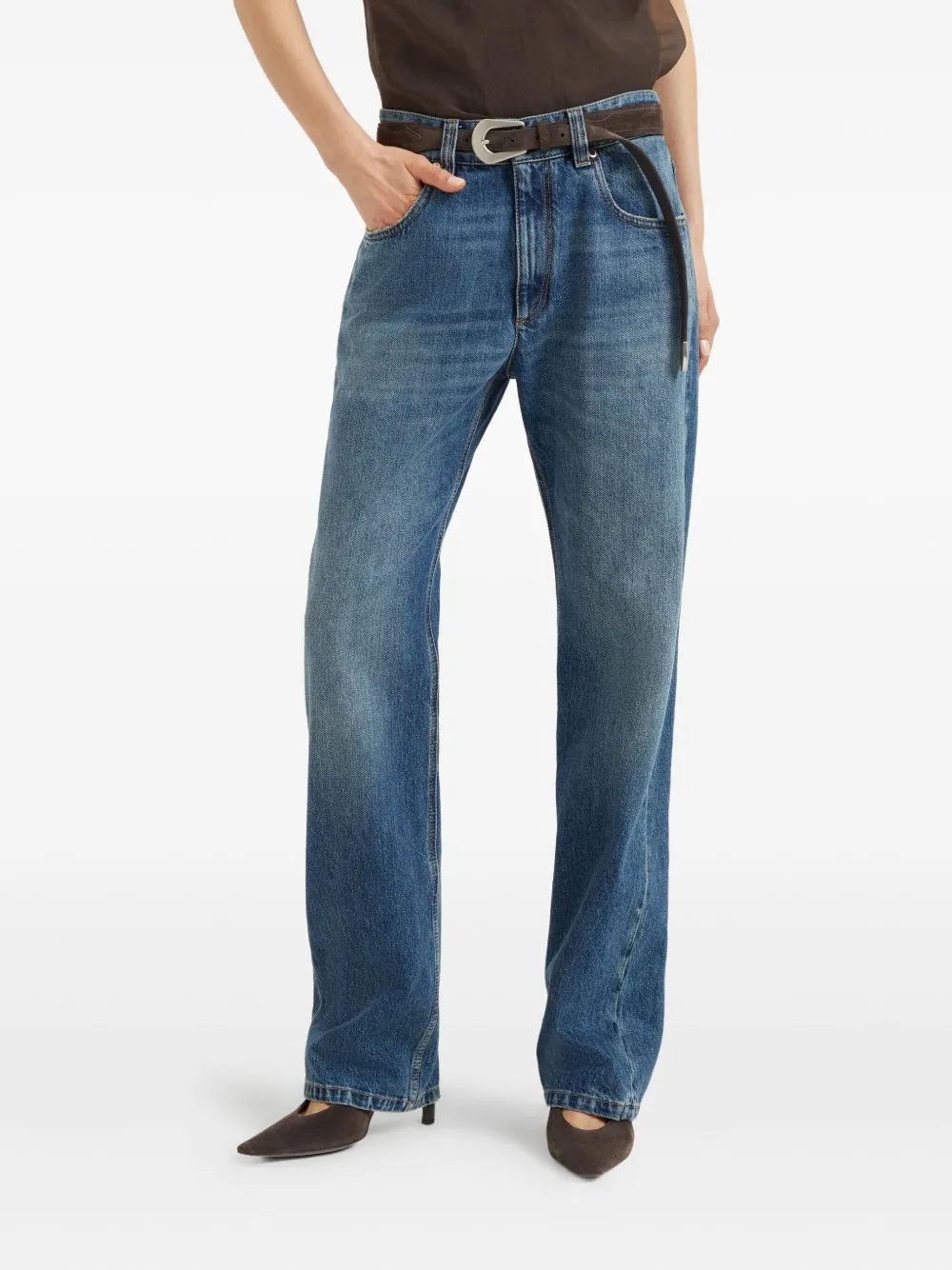 Brunello Cucinelli Jeans Blue sold by Lord & Taylor product image thumbnail 4