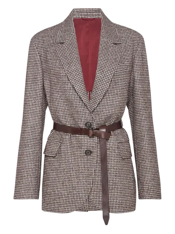 Brunello Cucinelli Jackets Brown sold by Lord & Taylor