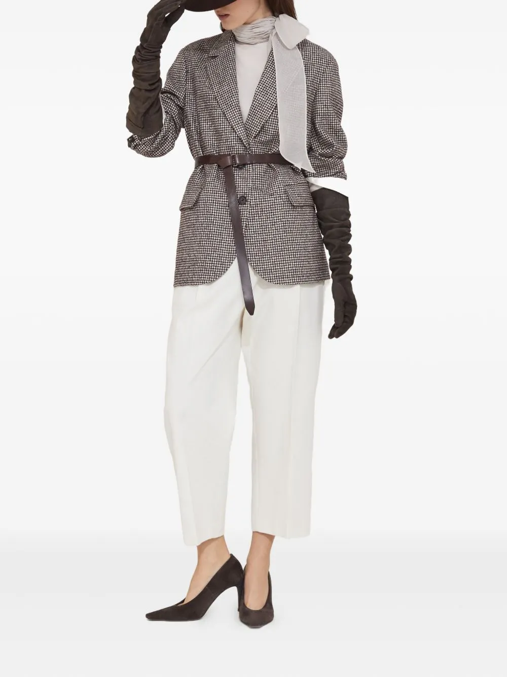Brunello Cucinelli Jackets Brown sold by Lord & Taylor product image thumbnail 4
