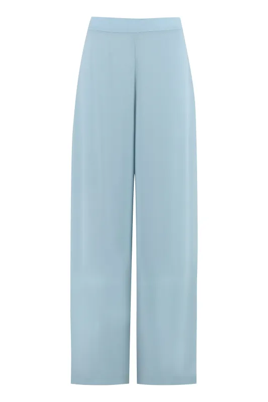 HIGH-WAIST WIDE-LEG TROUSERS sold by Lord & Taylor