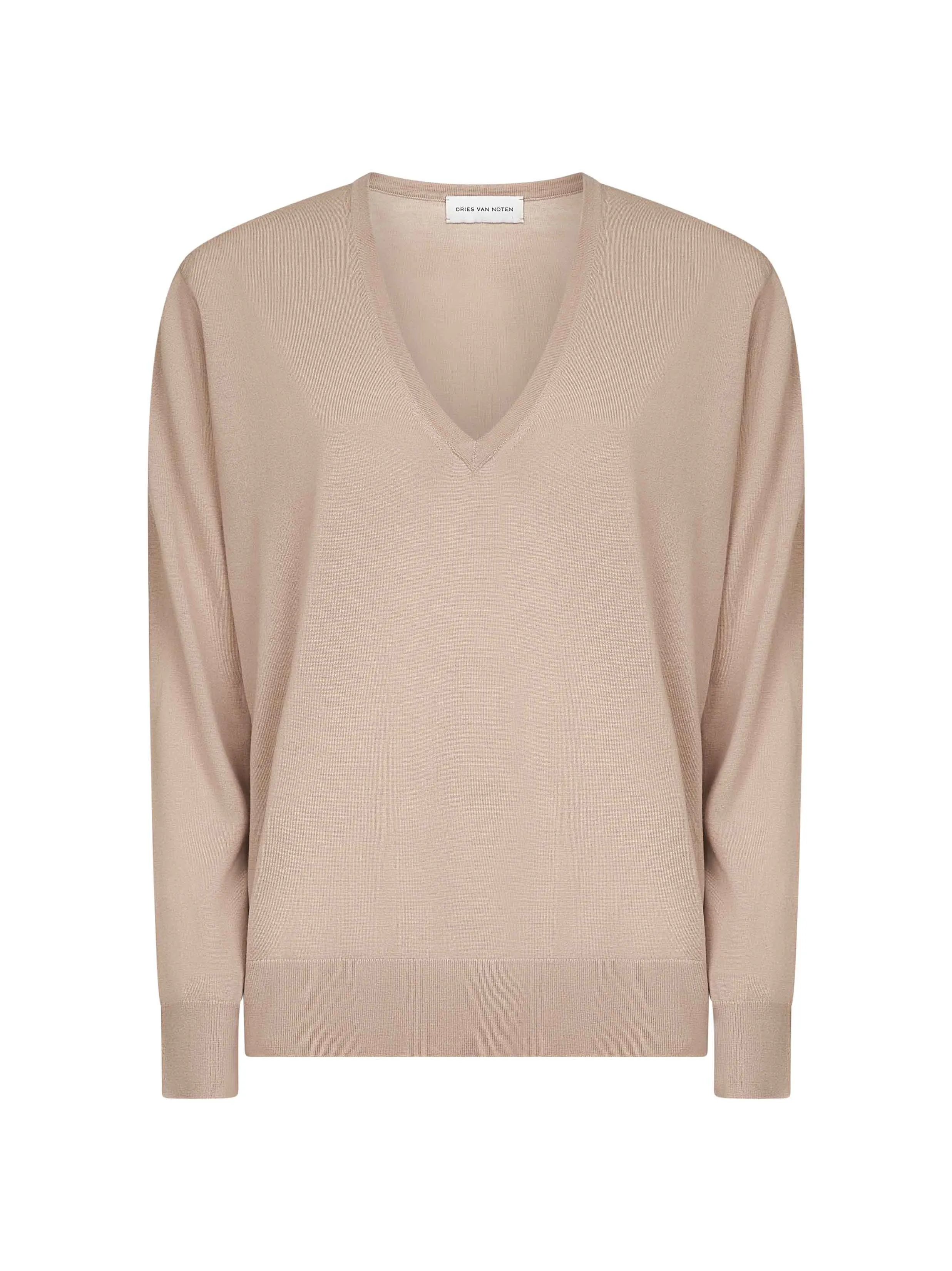 Pink Merino Wool Loose-Fit Sweater sold by Lord & Taylor