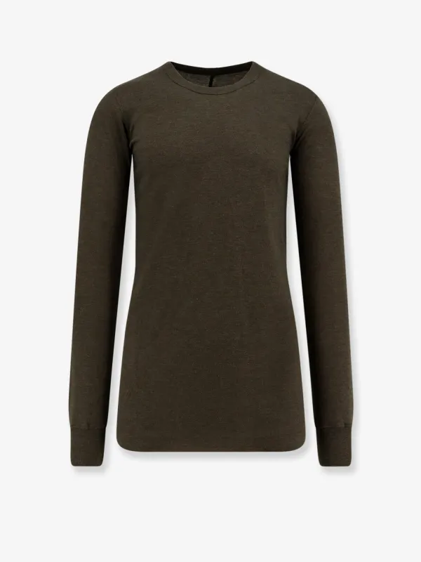 Basic Long Sleeve T-Shirt in Green sold by Lord & Taylor
