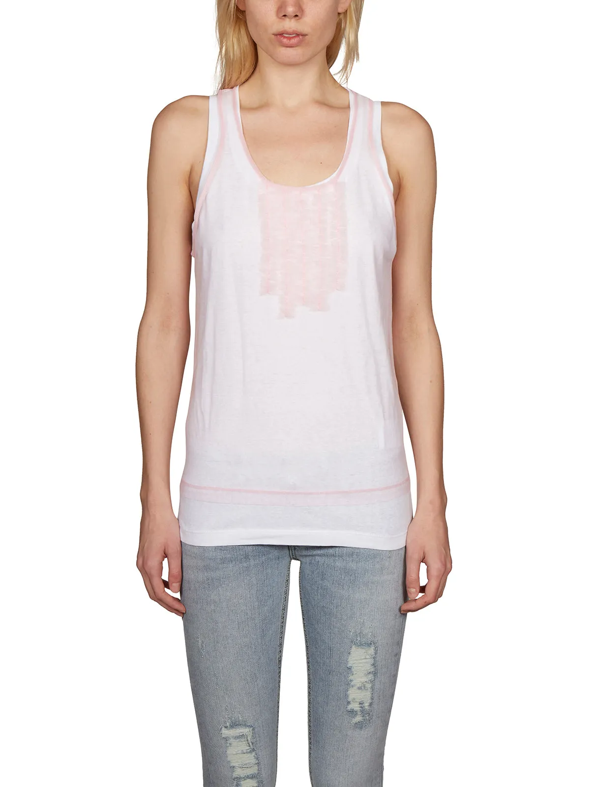 TULLE DOUBLE TANK TOP sold by Lord & Taylor