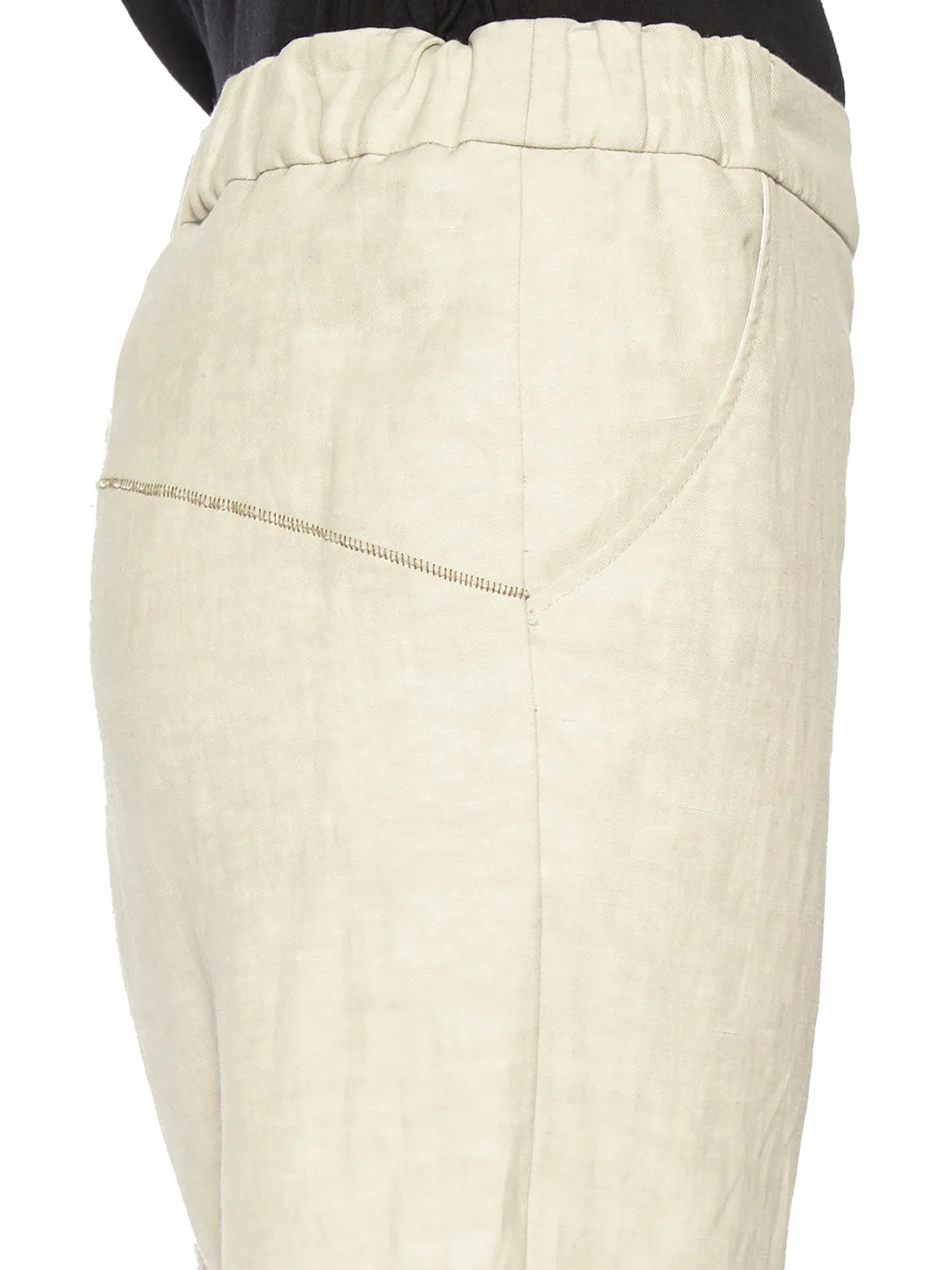 BAGGY PANT WITH STITCHING sold by Lord & Taylor product image thumbnail 5