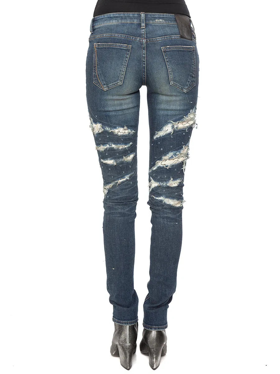 STRETCH SKINNY JEANS sold by Lord & Taylor product image thumbnail 3
