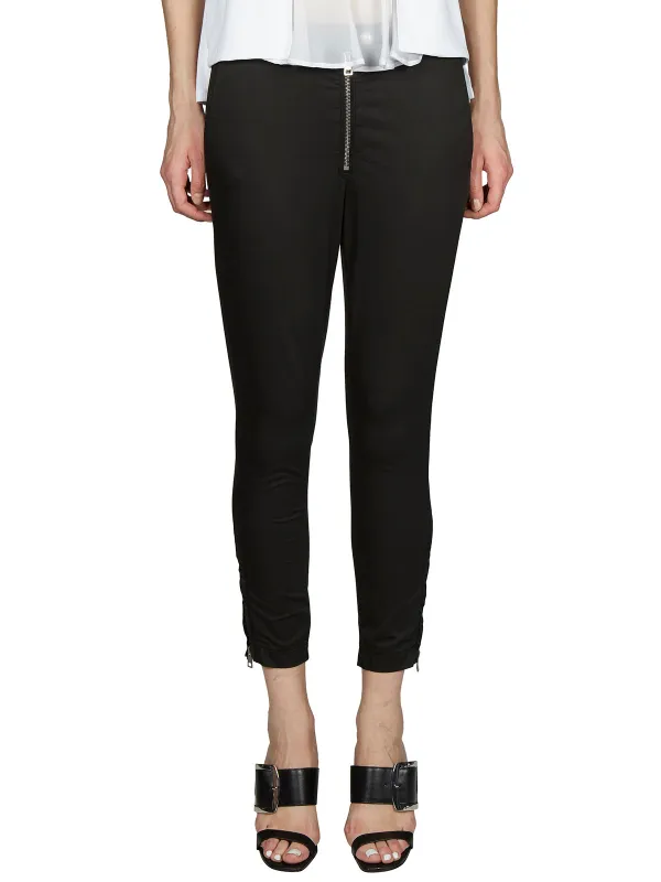 COTTON SATIN STRETCH TROUSERS sold by Lord & Taylor