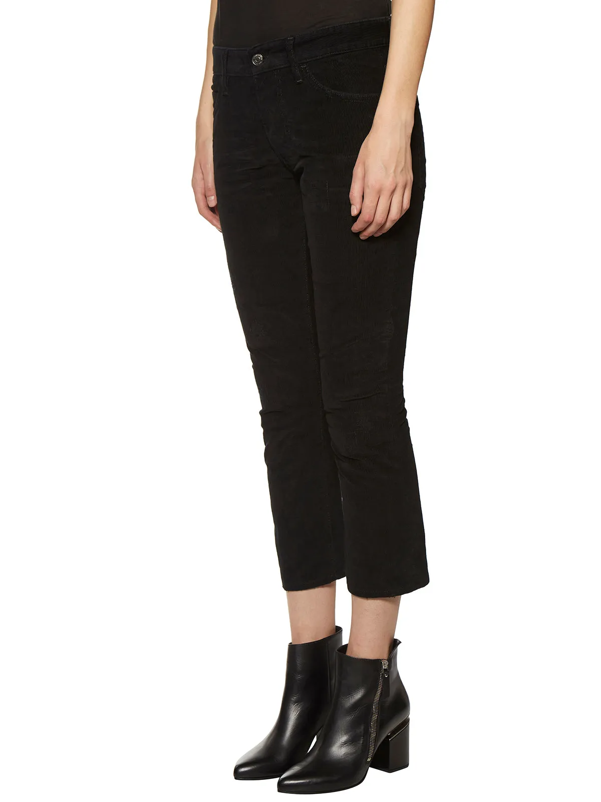 FLARED VELVET TROUSERS sold by Lord & Taylor product image thumbnail 4