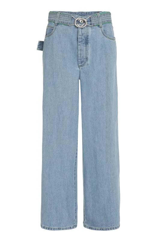 WIDE-LEG JEANS sold by Lord & Taylor