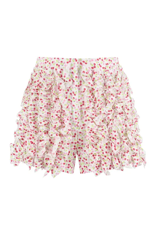 PRINTED COTTON SHORTS sold by Lord & Taylor