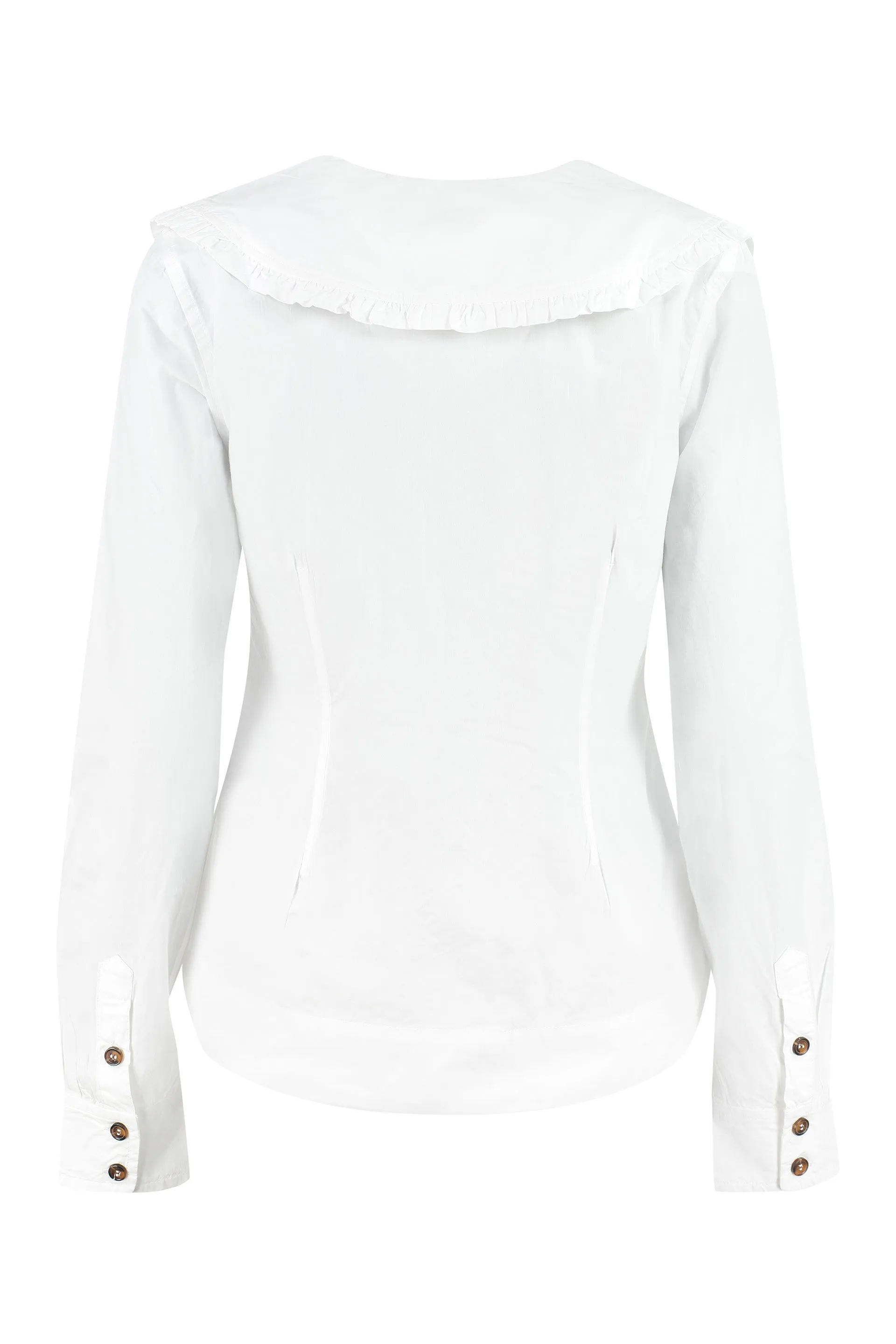 MAXI COLLAR COTTON SHIRT sold by Lord & Taylor product image thumbnail 2