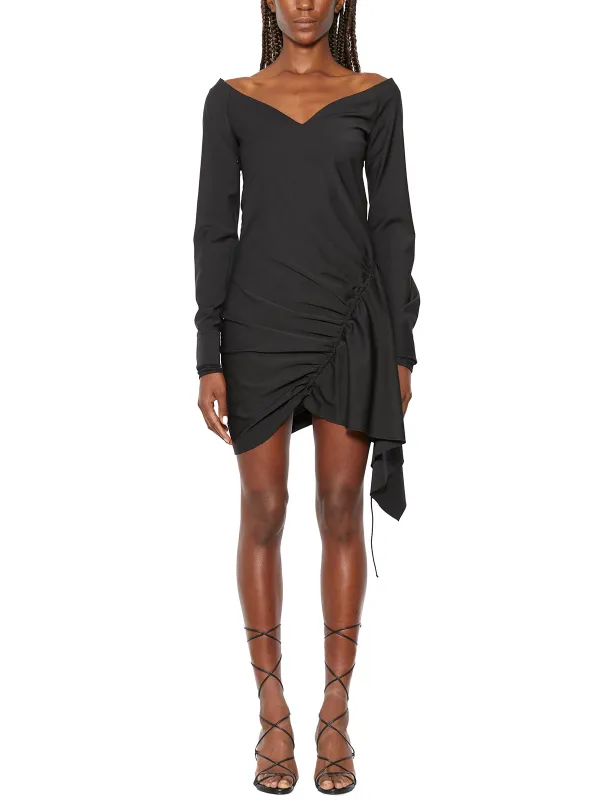 WOOL ASYMMETRIC DRESS sold by Lord & Taylor