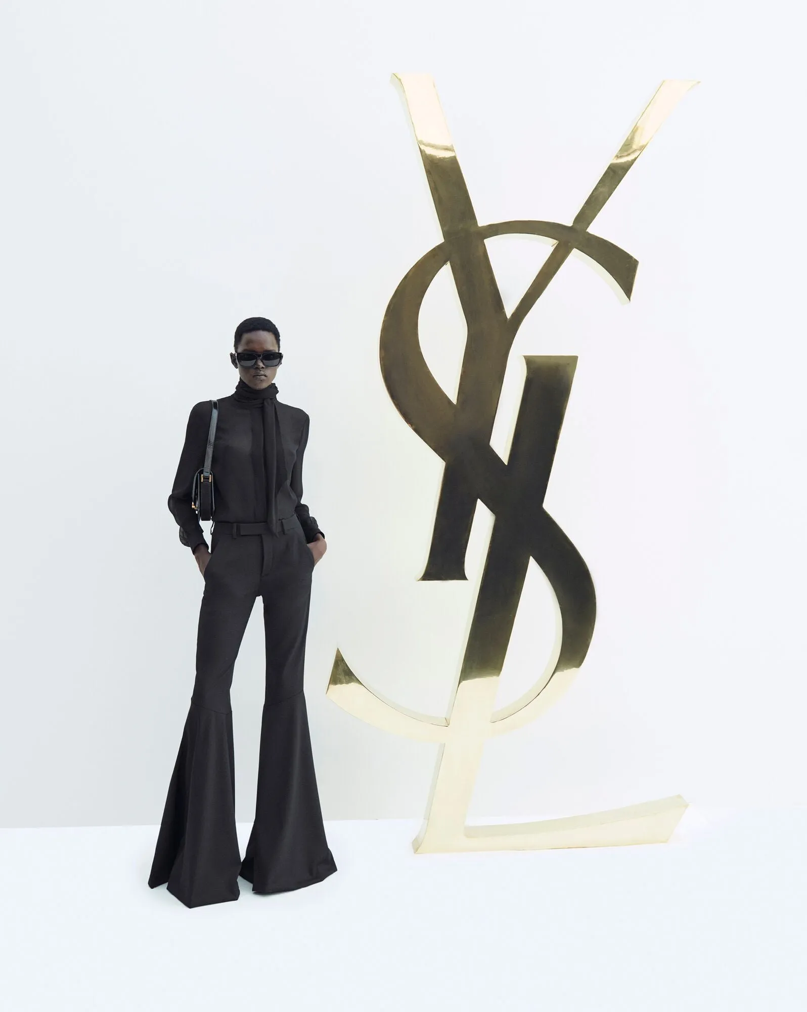 GABARDINE FLARED PANTS sold by Lord & Taylor product image thumbnail 2