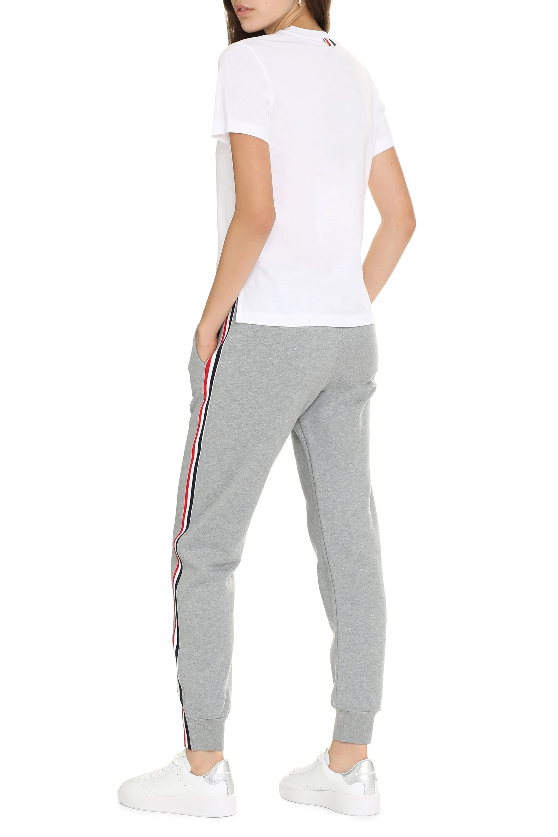 COTTON CREW-NECK T-SHIRT sold by Lord & Taylor product image thumbnail 4