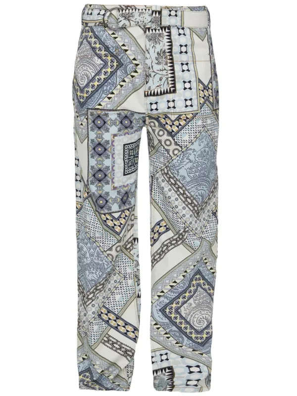 PAISLEY PRINT TROUSERS sold by Lord & Taylor