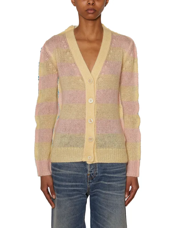 MOHAIR AND WOOL CARDIGAN sold by Lord & Taylor