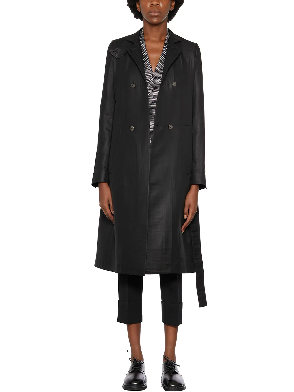 N1 DOUBLE-BREASTED COAT sold by Lord & Taylor product image thumbnail 5