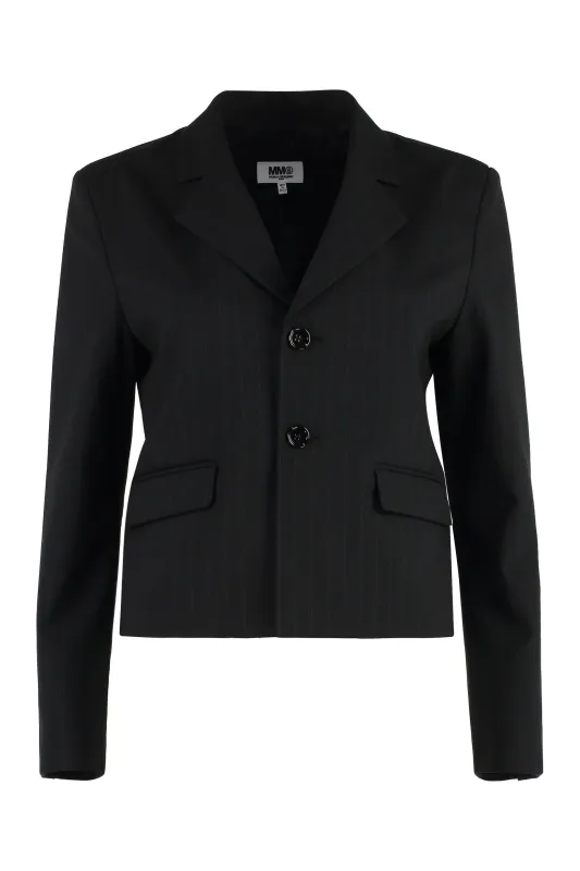SINGLE-BREASTED TWO-BUTTON JACKET sold by Lord & Taylor