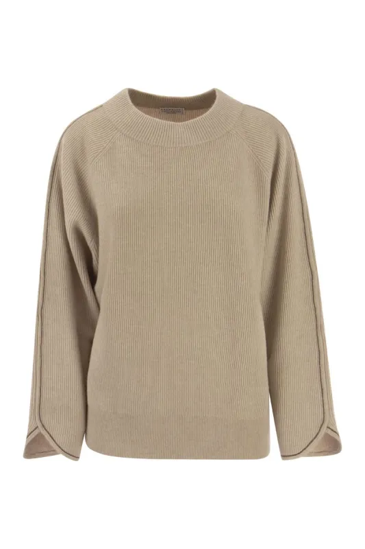 CASHMERE SWEATER WITH MONILE sold by Lord & Taylor