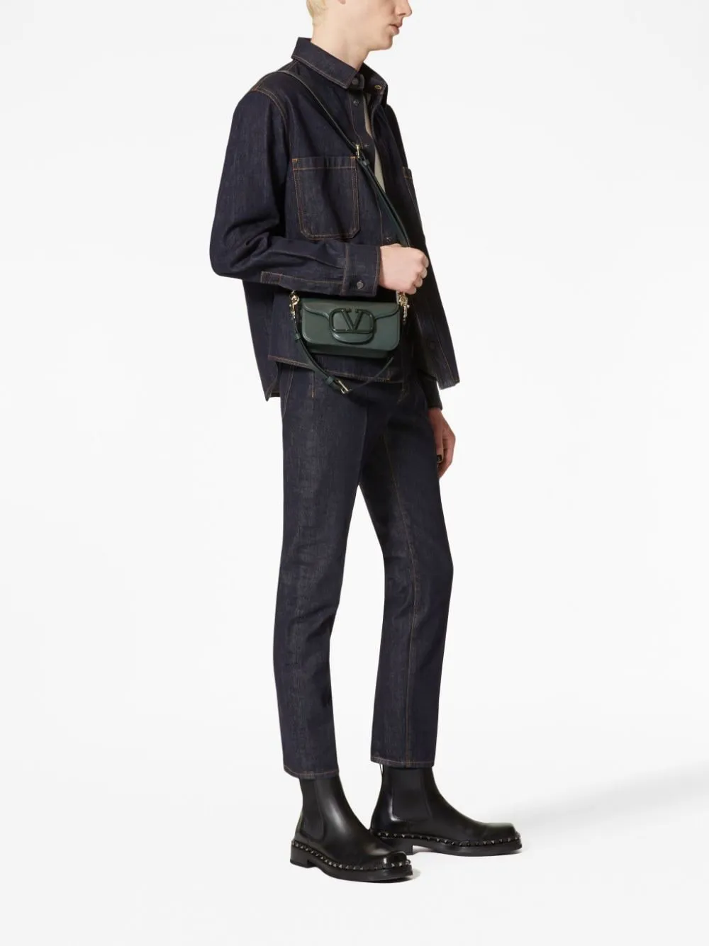 Cotton Denim Mid Rise Jeans. sold by Lord & Taylor product image thumbnail 2