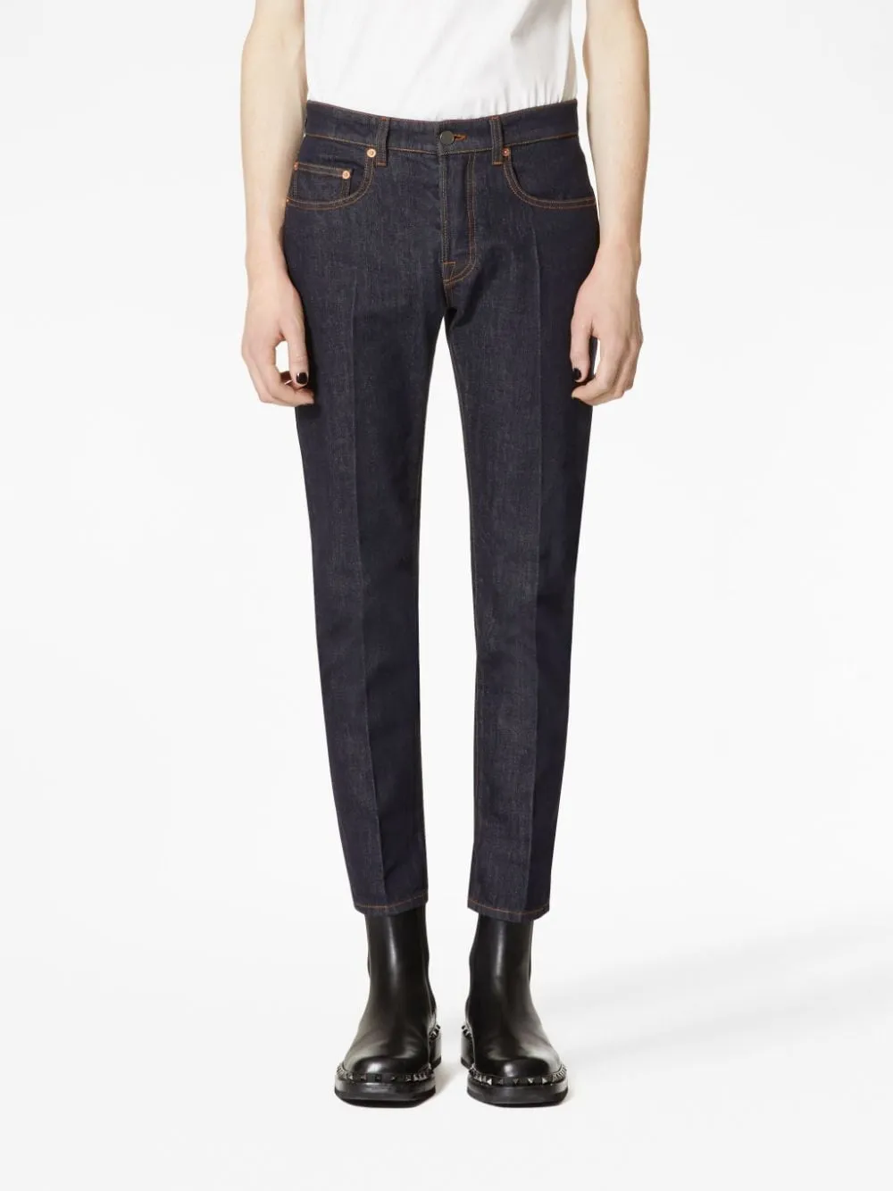 Cotton Denim Mid Rise Jeans. sold by Lord & Taylor product image thumbnail 3
