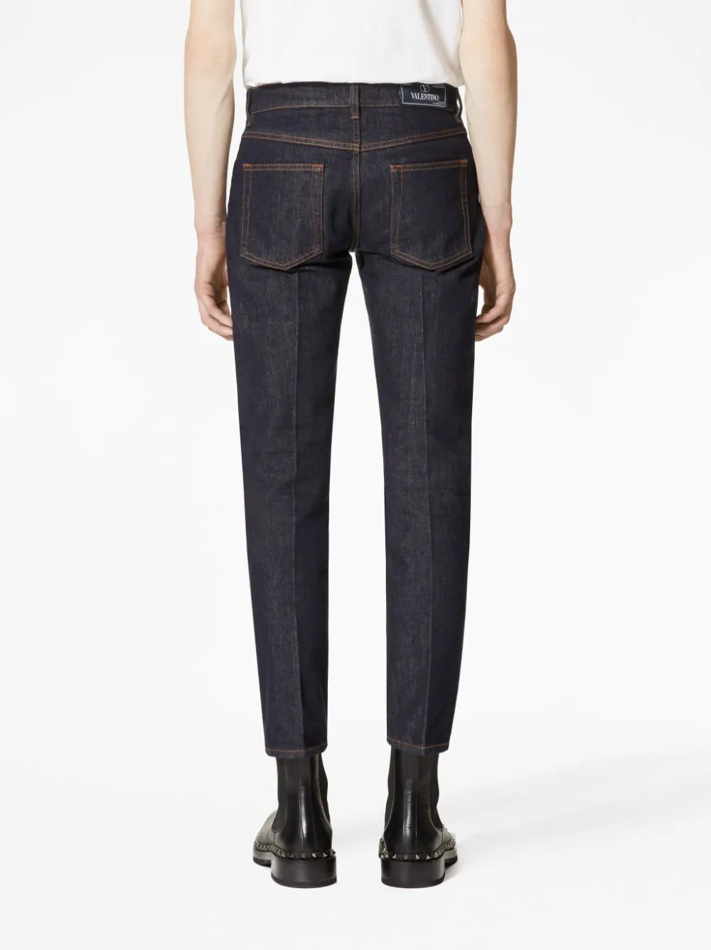 Cotton Denim Mid Rise Jeans. sold by Lord & Taylor product image thumbnail 4