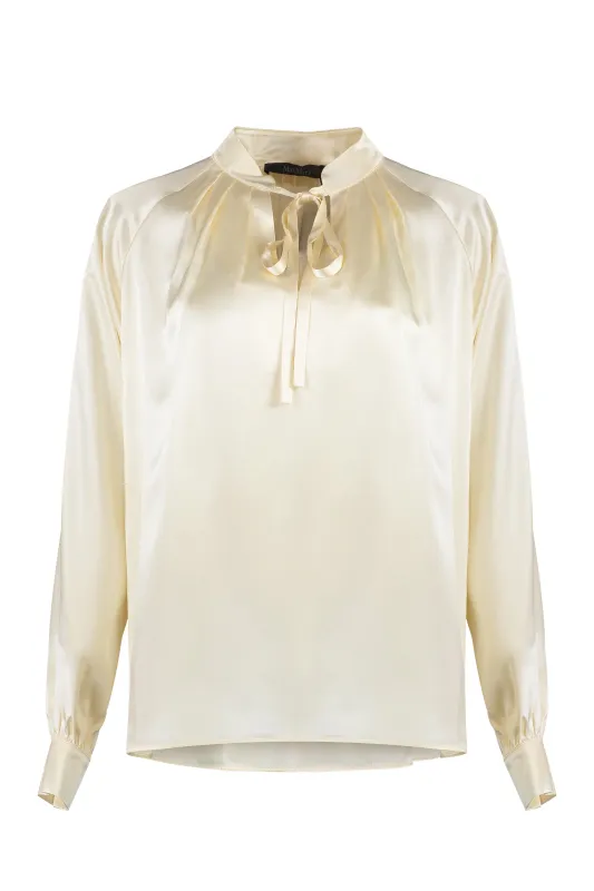 TAMIGI SILK BLOUSE sold by Lord & Taylor
