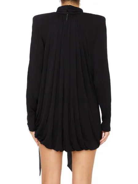 DRAPED COTTON JERSEY DRESS. sold by Lord & Taylor product image thumbnail 2