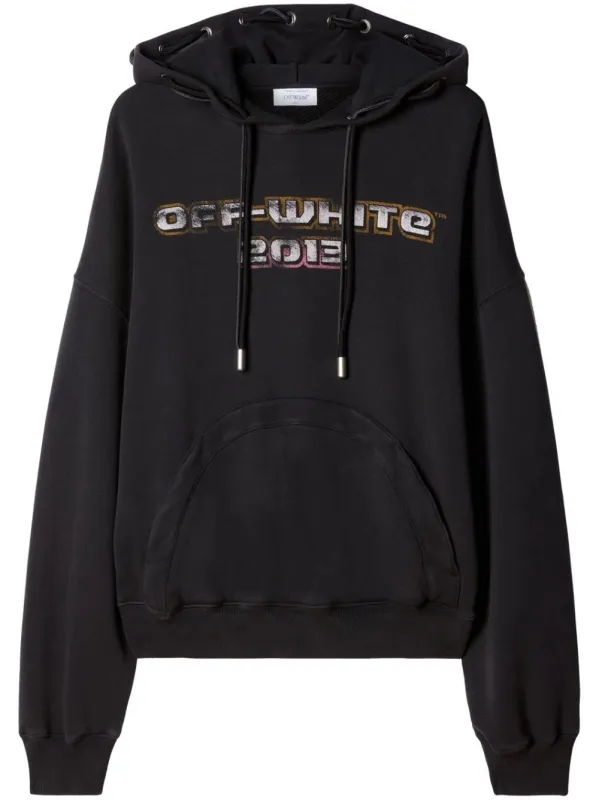 OFF WHITE DRAWSTRING HOODIE sold by Lord & Taylor