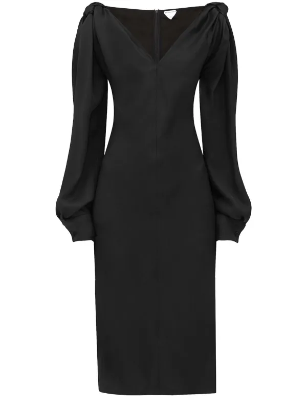 VISCOSE MIDI DRESS sold by Lord & Taylor