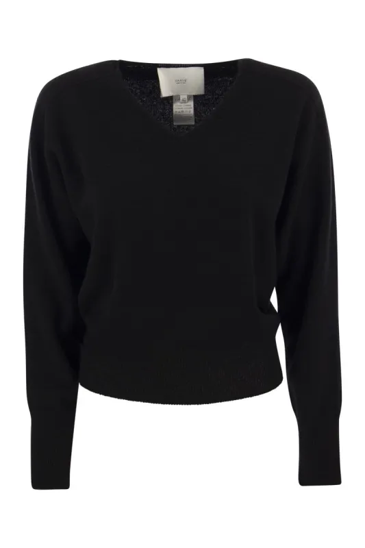 FRANCY - CASHMERE V-NECK SWEATER sold by Lord & Taylor