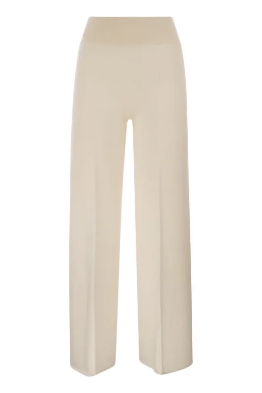 TWIST - CASHMERE WIDE-LEG TROUSERS sold by Lord & Taylor