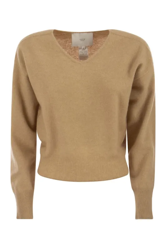 FRANCY - CASHMERE V-NECK SWEATER sold by Lord & Taylor