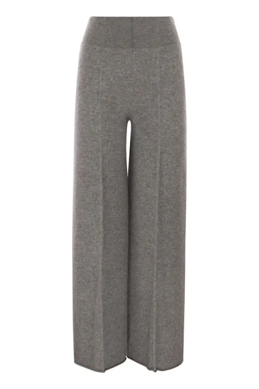 TWIST - CASHMERE WIDE-LEG TROUSERS sold by Lord & Taylor