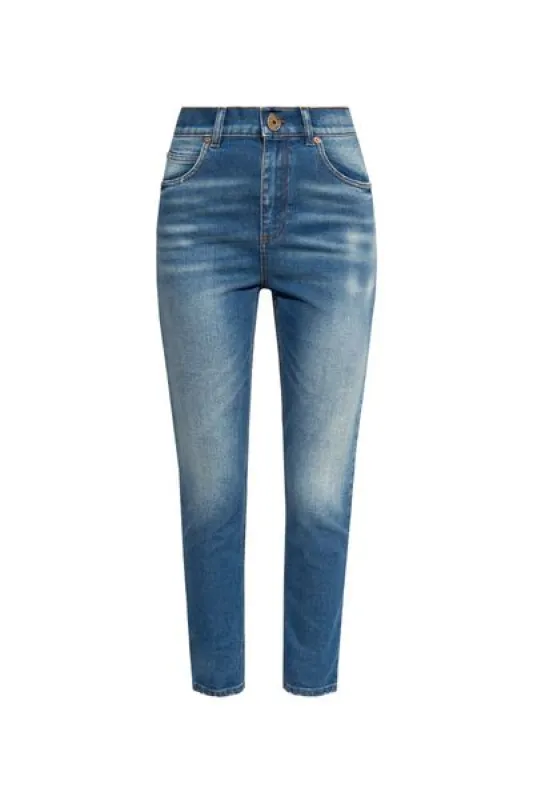 5 PKTS MEDIUM BLUE SLIM JEANS sold by Lord & Taylor