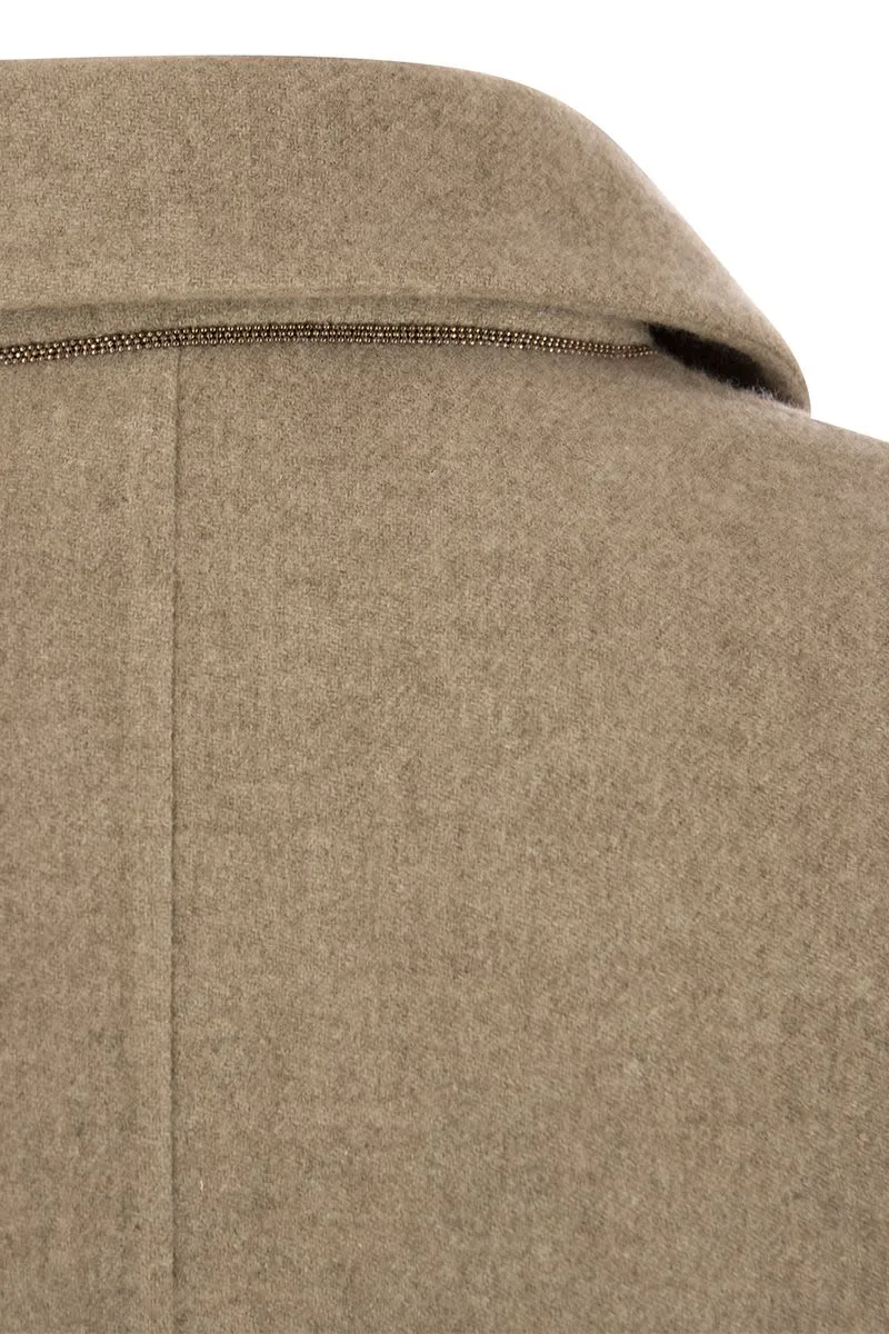 DOUBLE-BREASTED COAT IN CASHMERE CLOTH sold by Lord & Taylor product image thumbnail 4
