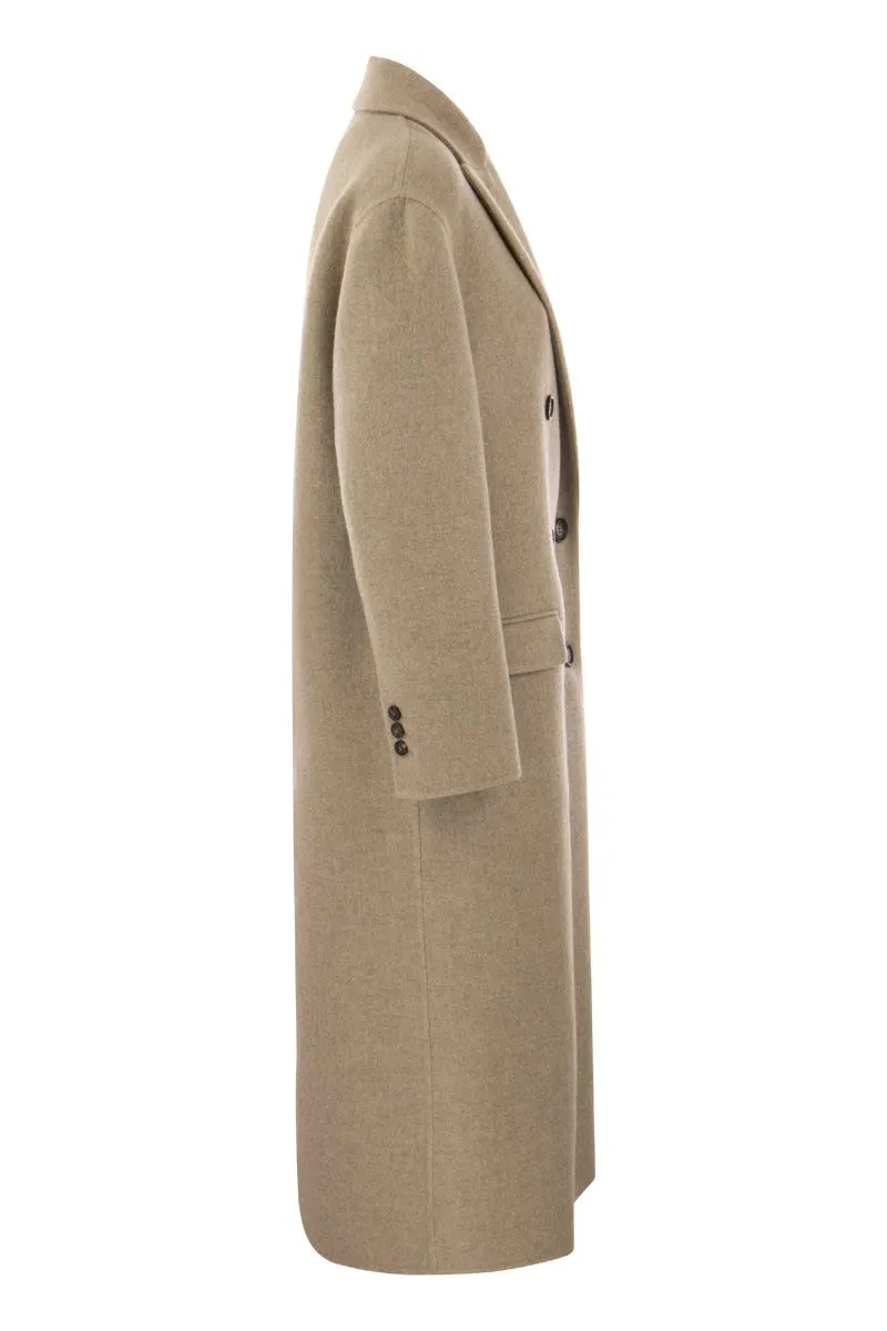 DOUBLE-BREASTED COAT IN CASHMERE CLOTH sold by Lord & Taylor product image thumbnail 3
